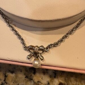 💓VINTAGE darling diamonds Sterling Silver & Diamond Bracelet